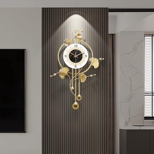 Wall Clock, Large Modern Wall Clock for Living Room Decor 20 X 31.5 Inches，Unique Office Clocks Battery Operated，Oversized Modern Wall Art for Bedroom,Farmhouse,Office Wall Decor - size: 20" x 31.5"