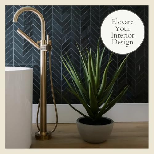 CG Hunter Faux Agave Plant, Premium Artificial Indoor Plant Stands 31.5” Tall and Enhances Interior Design, Lifelike-Leaves Create Realistic Natural Appearance, Planter Pot Included - size: 31.5" Agave