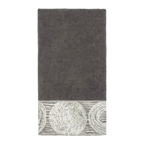 Avanti Linens - 3pc Towel Set, Soft & Absorbent Cotton Towels (Galaxy Collection, Granite) - color: Granite, size: 3-Piece Towels