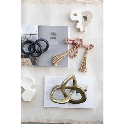 Bloomingville Gold Abstract Metal Figurine - color: Gold