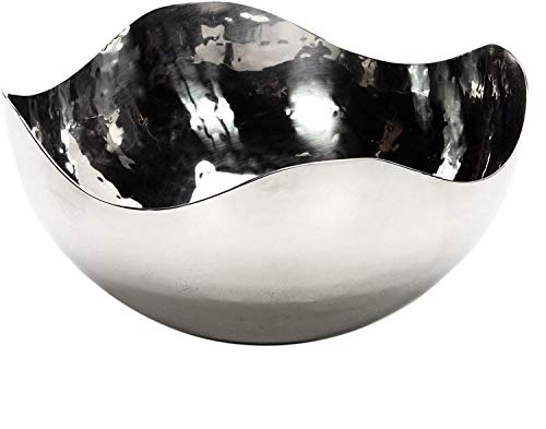 Hosley 5.75 Inch Diameter Silver Finish Metal Bowl, Ideal for Potpourri, LED Candles, Weddings, Special Events, Center Pieces, Craft. Use Decor to Coordinate O3 - size: 5.75" Diameter x 1 count