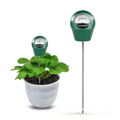 Soil Moisture Meter for Plants, Hygrometer Sensor Water Monitor, Plant Moisture Tester for Indoor Outdoor Garden, Potted Plants, Farm, Lawn, No Battery (Style 1) - size: Style 1