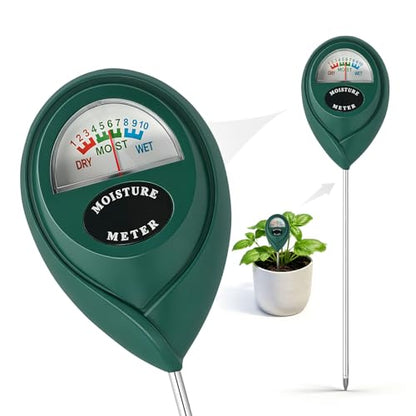 Soil Moisture Meter for Plants, Hygrometer Sensor Water Monitor, Plant Moisture Tester for Indoor Outdoor Garden, Potted Plants, Farm, Lawn, No Battery (Style 2) - size: Style 2