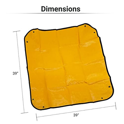 "XL Potting Mat | Portable Gardening & Transplanting Mat | Repotting & Waterproof | Ideal for Plants, Bonsai, Succulents (39x39") | The Bonsai Supply"