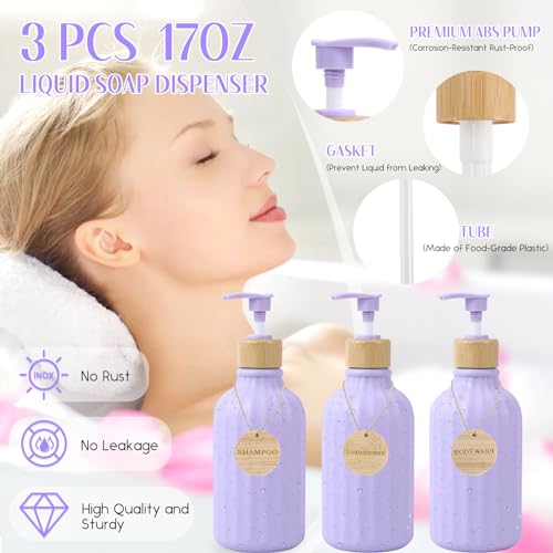 32PCS Bathroom Sets with Shower Curtain and Rugs Purple Bathroom Accessories Shower Curtain Set Bathroom Accessories Bathroom Decor - size: Bath Set+Shower Curtain+Bath Rugs, style: Light Purple