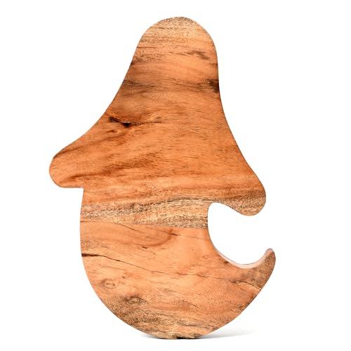 Sophia Art 100% Acacia Wooden Chopping Board, Butcher Block for Vegetables, Cafe and Restaurant, Serving Board,Charcuterie Board Cutting Board, Brown (Ghost Board, 14"L x 10"W) - color: Ghost Board, 14"L x 10"W