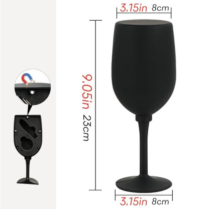 3-Piece Wine Opener Set with Wine Glass Shaped Case | Elegant and Compact Storage: Keeps corkscrew, pourer, and drip ring organized for effortless entertaining anywhere
