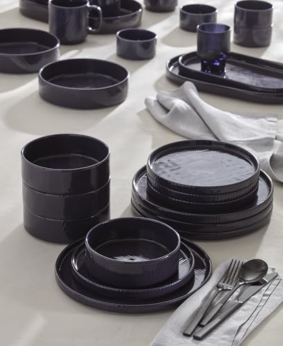 Lenox 898170 Modulus 12-Piece Bowl Set, Nightshade - color: Nightshade, style: 12-Piece Dinnerware Set