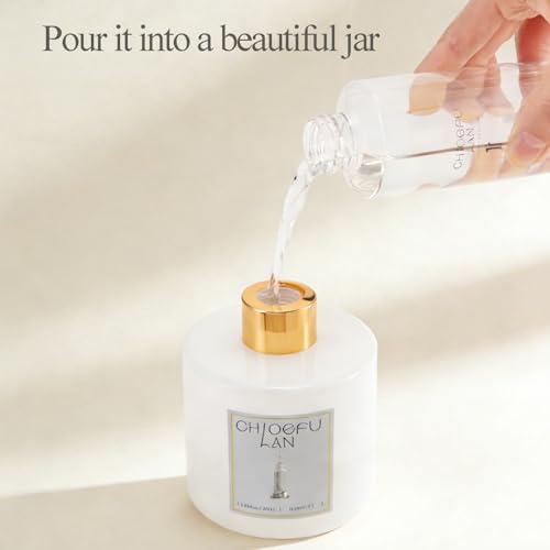 Chloefu LAN Citronella Essential Oil Diffuser Refill 6.76 fl oz Natural Oil - Best for SPA and Home, 0% Alcohol, Summer Camping Scented Oil for Patio, Garden, Balcony - color: Citronella