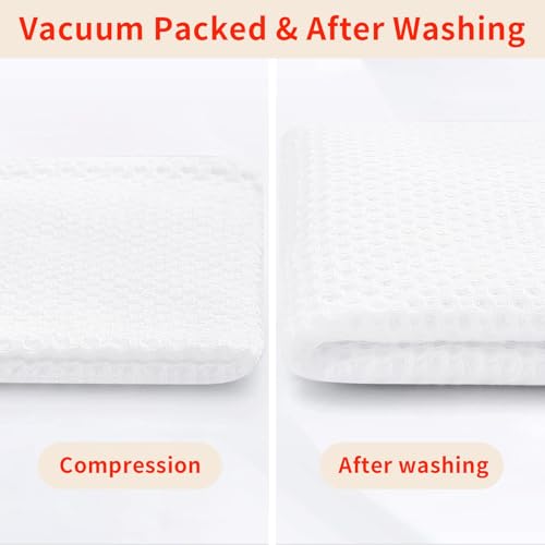 Homaxy 100% Cotton Waffle Weave Kitchen Dish Towels 18-Pack, White | 13 x 28 Inches, Ultra Soft Absorbent Dish Towels, Quick Drying Cleaning Towels - color: White, size: 13 X 28 - 18 Pack