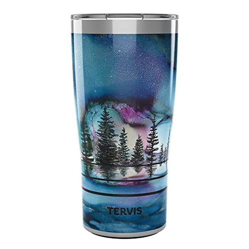 Tervis Traveler Inkreel The Heavens Triple Walled Insulated Tumbler Travel Cup Keeps Drinks Cold & Hot, 20oz, Stainless Steel | Thermos Travel Mug, Insulated, 18/8 Stainless, Quiet Base, BPA-Free, Dishwasher Safe, Fits Most Cupholders, Gifts under $50 - c