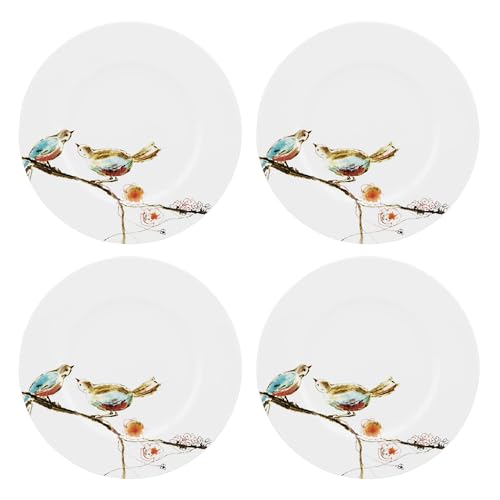 Lenox 897262 Chirp Salad Plates, Set of 4 - style: Salad Plates, Set of 4