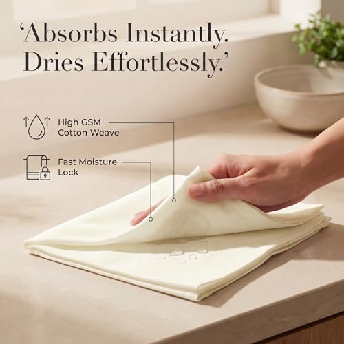 Urban Villa Cloth Napkins Cotton 20x20 (Set of 12) Ivory - color: 021 Off White, size: 20" x 20" (Set of 12)