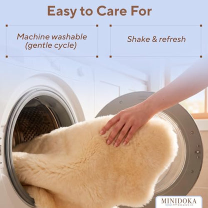 Medical Sheepskin for Bedsores, Oeko-Tex Lambskin Pad 24 x 41 in, Shorn | Dense shorn medical lambskin helps relieve pressure points on bed, wheelchair, or recliner. Oeko-Tex certified.