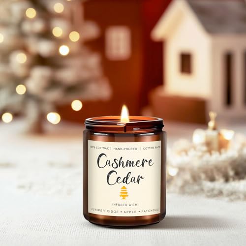 Candles for Home Scented, 6 x 3.5 oz Soy Wax & 150 Hours Long Lasting Fall Candles, Gifts for Women Birthday Thanksgiving Day Merry Christmas - color: Autumn Wreath/Cinnamon&Pumpkin/Season/Apple Pi/Pumpkin Waffles/Lakeside Leaves