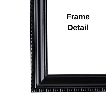 10pc Table Top Picture Frame Set (No Wall Hook) Two - 8x10, Four - 5x7, Four - 4x6, Black - color: Black, size: Two 8x10, Four 5x7, Four 4x6