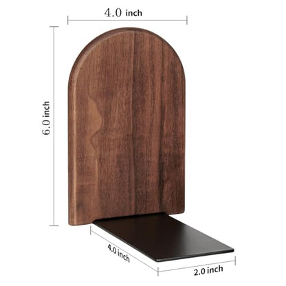 Book Ends,Bookends Wood Book Ends Universal Economy Bookend (8, Medium)
