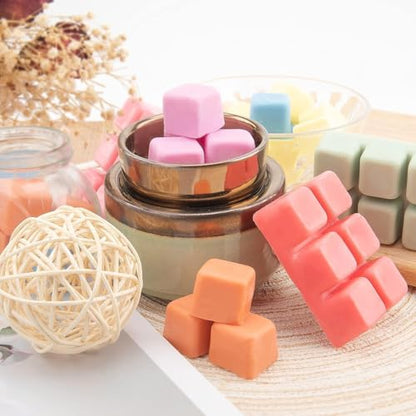 UCC Wax Melts, Fall Soy Wax Cubes Strong Scent Long Lasting Premium Scented Mix Melts Tarts,- 4 Pack - color: Holiday Dog
