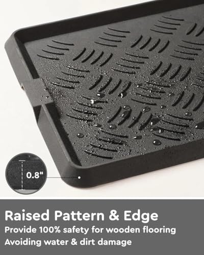 for Rubber Boot Tray, Non Slip Shoe Tray, entryway, Multipurpose Boot mat Tray, D, BA-Style, Boot Tray, Shoe Tray, Entryway, Multipurpose, D