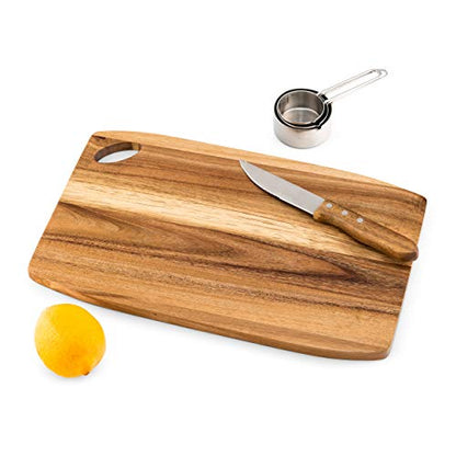Weddingstar Wooden Rounded Rectangle Cutting Board or Serving Board 16" x 10" - Blank - color: Non Customizable, size: 16"L x 10"W