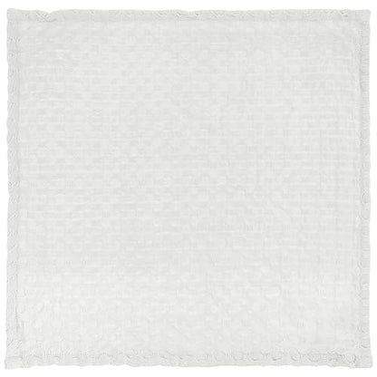 Karma Waffle Weave Dishcloth Set/Holder Happy Everything - color: Purple Happy Everything