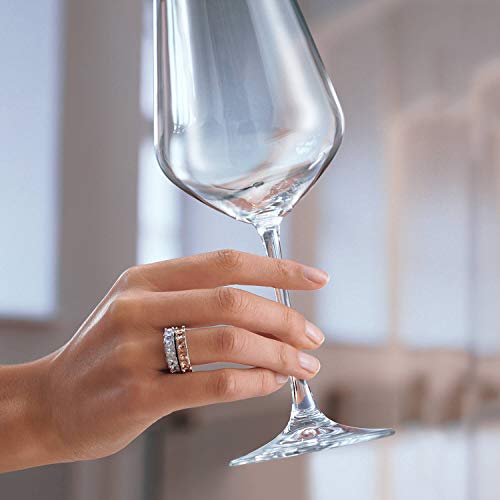 Villeroy & Boch La Divina Wine, 470 ml, Clear, Red, 235 mm, Crystal Glass, 1 Count (Pack of 1) - style: Wine goblet