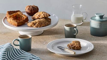 Le Creuset Stoneware Espresso Mug, 3 oz., Sea Salt - color: Sea Salt, size: 3.4 Ounces