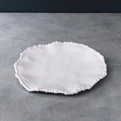 VIDA Alegria 9 Salad Plate (White) - style: Modern