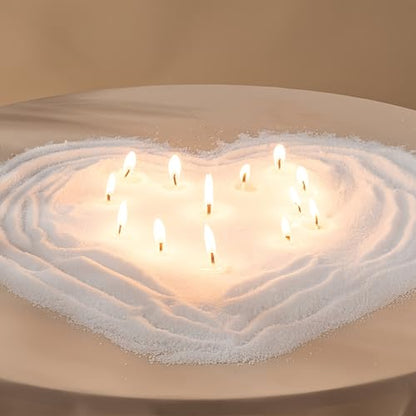 Pearl Candle 18 oz. Long-Lasting Fragrance (up to 120 Hours) - Includes 30 refillable Wicks