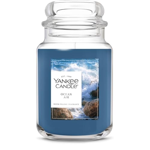 Yankee Candle Ocean Air Scented Candle, 22oz Large Jar with up to 150 Hour Burn Time, Giftable - color: Ocean Air, size: 22 oz