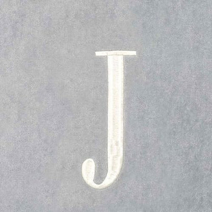 Avanti Linens - Towel Set, Soft & Absorbent Cotton, Embroidered Bathroom Decor, Set of 5 (Monogram Collection, Initial J) - style: J