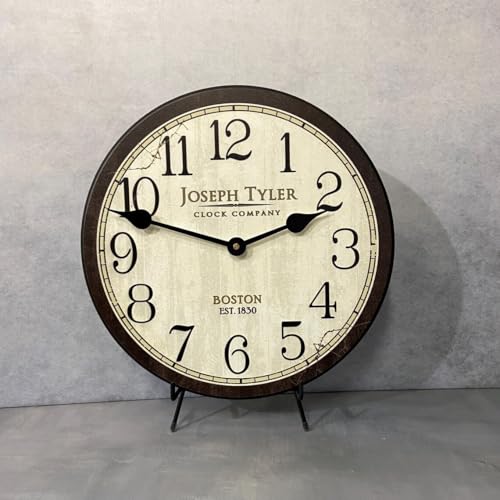 Merchantile Wall Clock, Available in 8 Sizes, Most Sizes Ship 2-3 Days, Whisper Quiet. - color: 5. Mercantile, size: 24-Inch