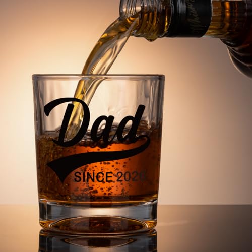 Ithmahco Dad Since 2026 Whiskey Set Gifts For Men, New Dad Father Day Gift, Soon To Be Daddy Gifts For Men, Personalized Dads To Be Fathers Day Gift - color: new dad 2025