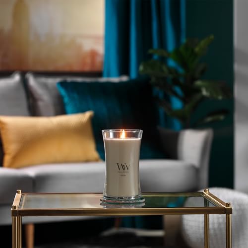WoodWick Large Hourglass Fireside Candle, Premium Soy Blend Wax, Crackles as it burns, Perfect for Gifting, 21oz - color: Fireside, size: 21.5oz