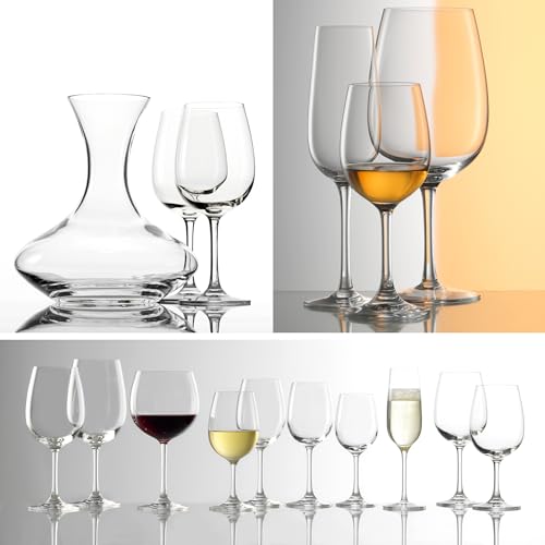 Stölzle Lausitz Red Wine Glasses Weinland Set of 6, 15.25 oz – Elegant Wine Glasses Perfect for Bordeaux – Elegant Red Wine Glass for Maximum Aroma – Dishwasher- & Break-Resistant - style: Modern
