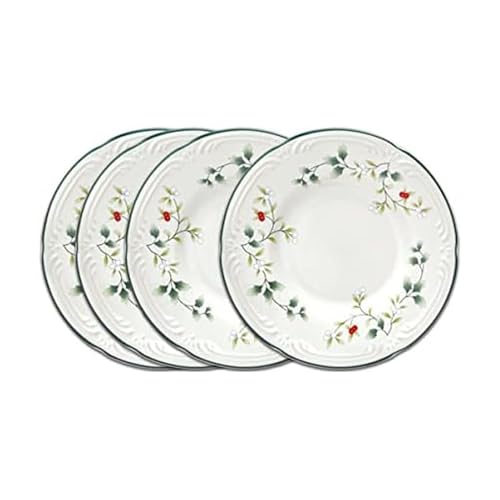 Pfaltzgraff Winterberry Appetizer Plate Set, 6", Assorted