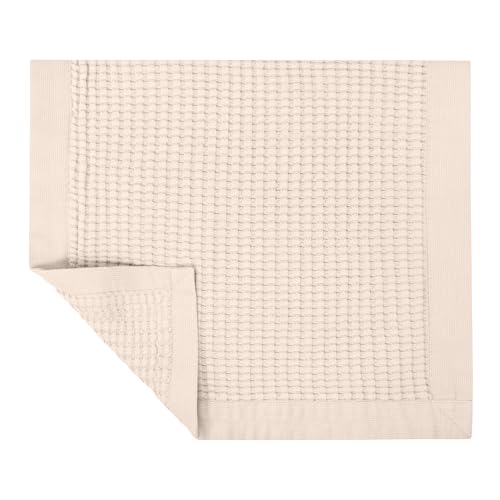 GILDEN TREE Bathroom Mat Absorbent Cotton Quick Dry for Shower, Bath & Bathtub Washable Thin, Modern Style (Cream) - color: Cream, size: Bath Mat (24" x 32")