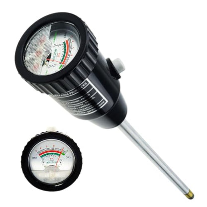 2-in-1 Soil PH Meter Digital Soil pH Moisture Sensor Meter | 295mm Long Electrode Ph Checker and Humidity Test Gardening Tool Kits for Plant, Indoor & Outdoor Plants, Garden, Lawn, Farm