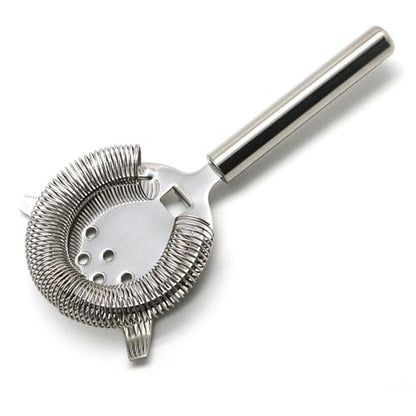 Cocktail Strainer, Bar Strainers, Stainless Steel, Silvery | Martini Strainer, for Drinks Boston Shaker Mixing Glass Bartender Hawthorne Tools