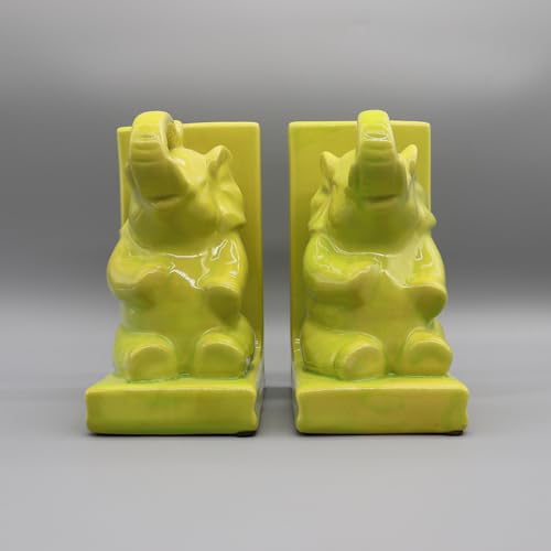 Ceramic Bookends, Set of Book Holders, Library Decoration