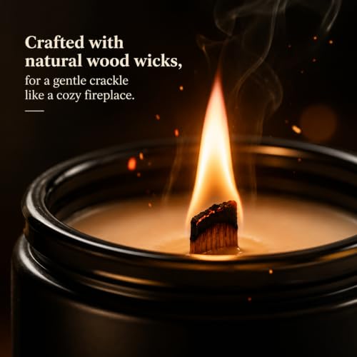 Scented Candles Set, 6 Pack Soy Wax Candles for Home, 42 oz, Birthday Gift | Up to 200 Hours Total Burn Time, Bergamot Cedar Lavender Sage Cypress Sea Salt Jasmine Amber Woods - color: 6 Pack Candle Set