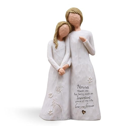 Nonna Gifts for Grandma, Gifts for Nonna, Nona Gift,Nonnie Figurine | Gifts for Nonna, Nonna Gifts, Nonnie Gift for Mothers Day Christmas Birthday,Nonna Birthday Gift , Hand-Painted Resin Statue - style: Nonna Gifts