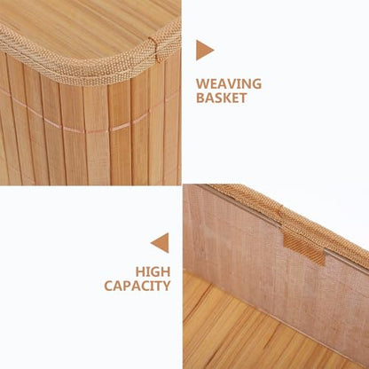 Baluue 3pcs Storage Basket Set with Three Sizes, Small Rattan Nesting Baskets for Organizing Bedroom, Bathroom, Laundry Room, or Kitchen, Space Saving and Multifunctional Storage Bins