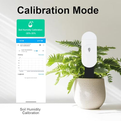 Haozee Intelligent Soil Moisture Sensor, 3 Pack, Zigbee Hub Required | Capacitive Sensor, Moisture/Temperature Meter for Garden Planting, Compatible with Home Assistant Zigbee2mqtt - color: 3 Pack