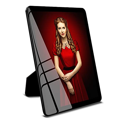 Bluesun 6×8 Picture Frame Black, Vertical & Horizontal Wall & Tabletop | 6×8 Black Photo Frame with Tempered Glass & Rounded Corners, Ideal for Kids & Family, Living Room Bedroom Hallway Office - color: Black, size: 6x8 （1 Pcs）