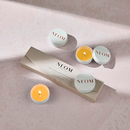 NEOM- Mini Candle Scent Discovery Set | x4 20g Mini Candles | 100% Natural Fragrance
