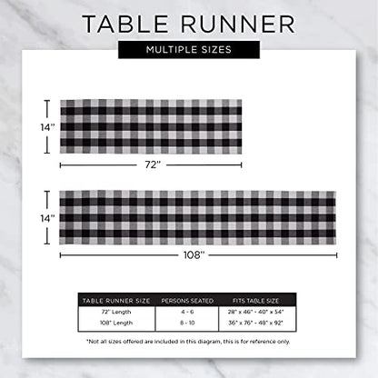 DII Chambray Kitchen, Tabletop Collection, Natural, 14x72 Table Runner - color: Natural, size: 14x72" Table Runner