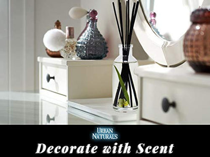 Reed Diffuser Set, Lemongrass Verbena - Bathroom Shelf Décor | (REFRESH and RENEW) Mind & Body Aromatherapy Collection, Essential Oil Botanical Room Scent - color: Lemongrass Verbena