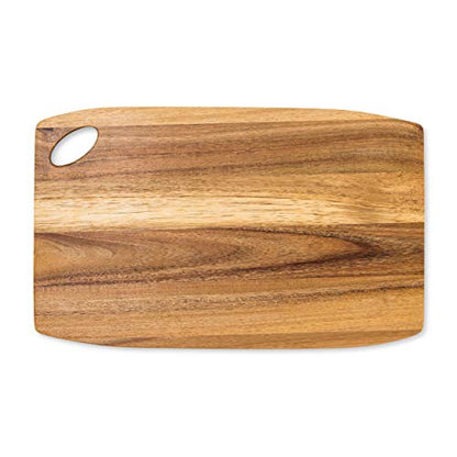 Weddingstar Wooden Rounded Rectangle Cutting Board or Serving Board 16" x 10" - Blank - color: Non Customizable, size: 16"L x 10"W