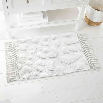 Nicole Miller - Bathroom Rug 20x32 Soft, Non-Slip & Absorbent Cotton | Soft & Absorbent Cotton, Non-Slip Backing, Plush Comfort, Machine Washable, Everyday Bathroom Use - size: Bath Rug